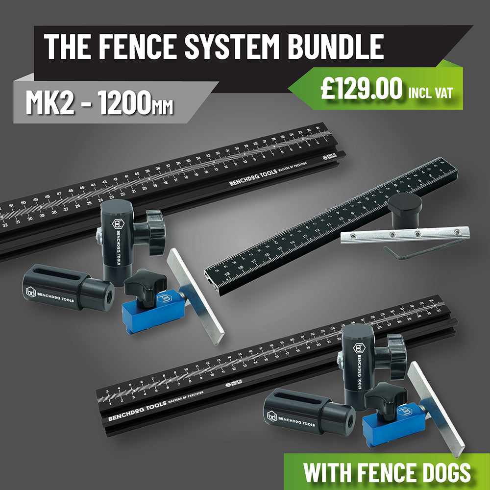The Fence System Bundle With Fence Dogs Benchdog Tools