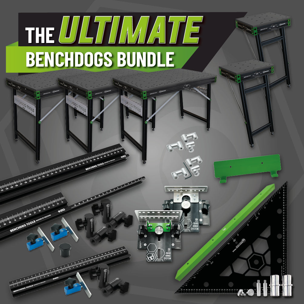 The ULTIMATE Benchdogs Bundle - 3 Workstation version - FREE UK Delivery