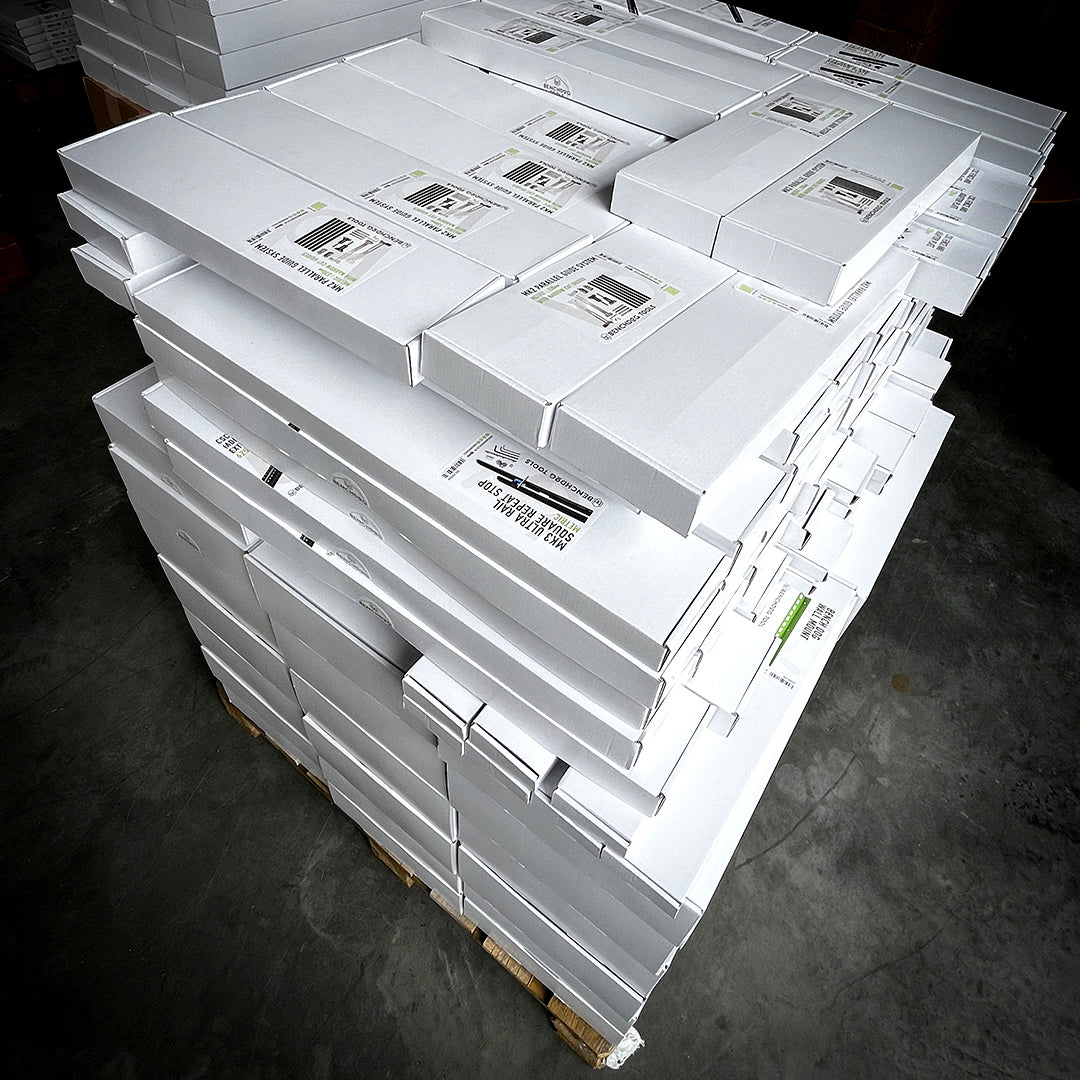 Two more pallets of Benchdogs stock are soon heading to Europe!