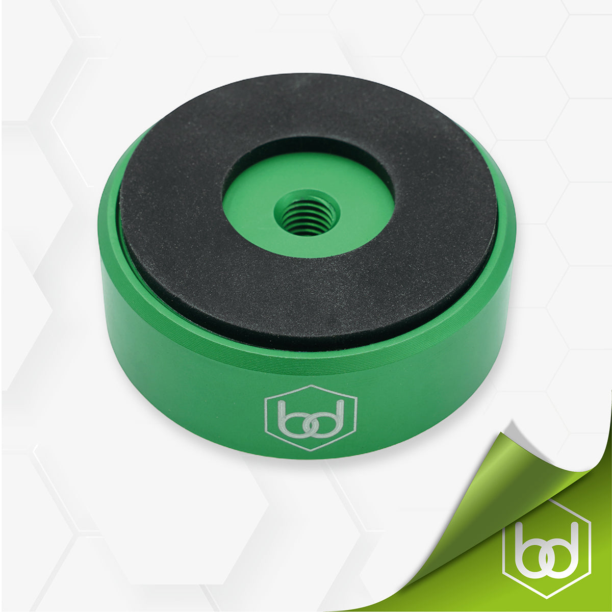 Aluminium Support Pucks x4 Rev2 with Holes Hero