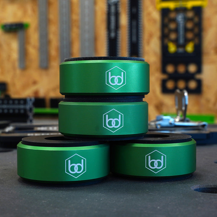 Frame Pucks Aluminium Support Pucks with Wall Mount - 4 Pack – Benchdog Tools