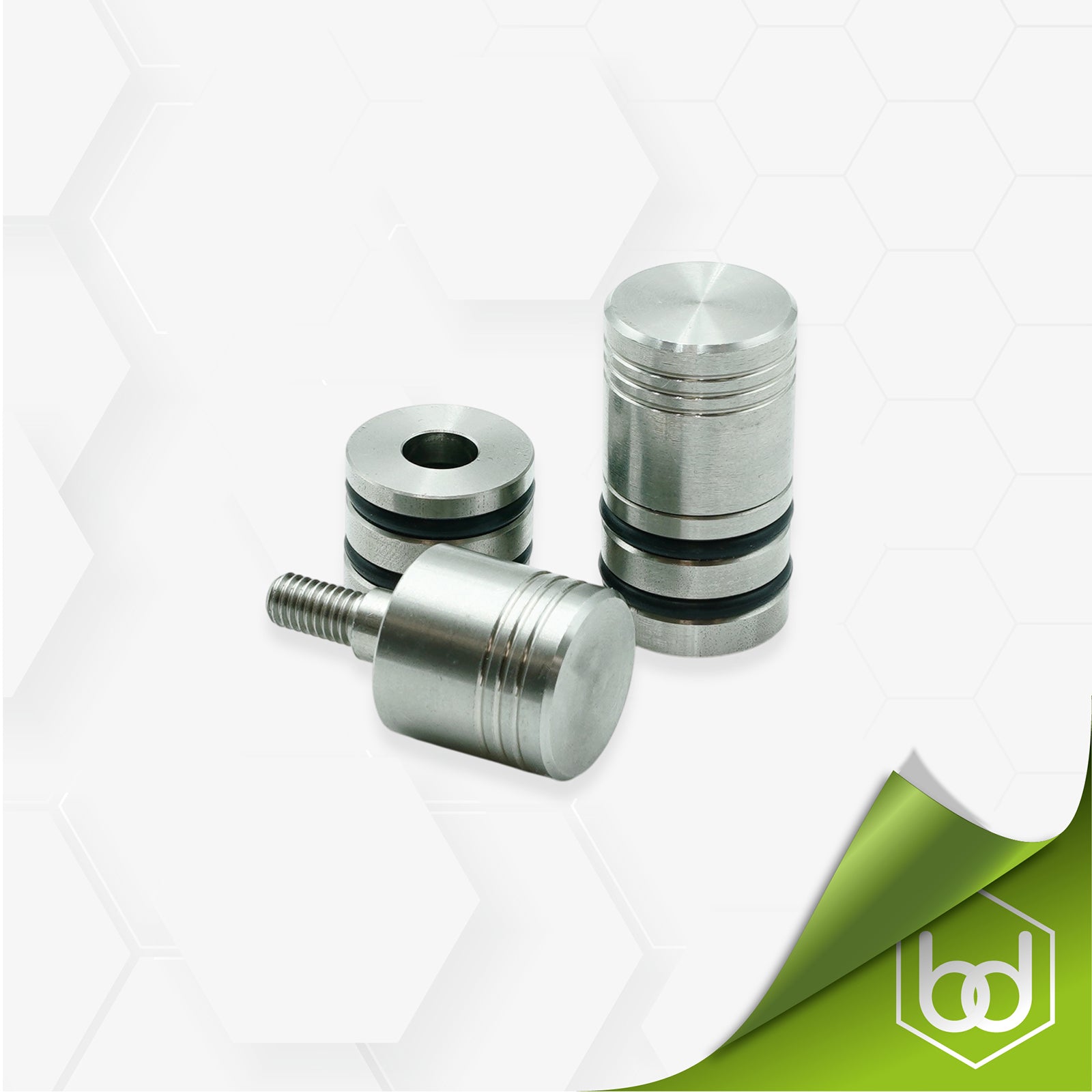 Quad Dogs® (Stainless Steel) 20mm - Pair