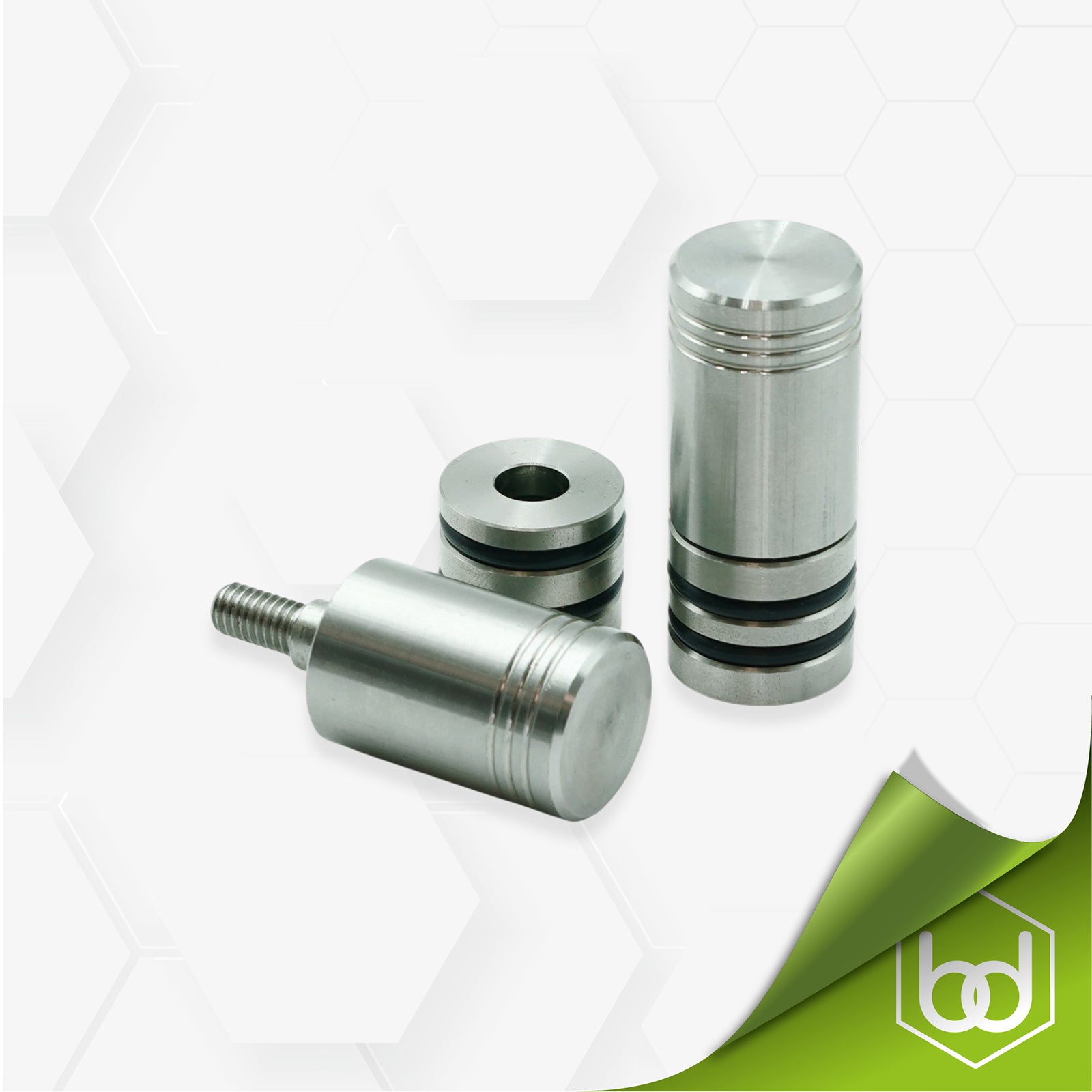 Quad Dogs® (Stainless Steel) 30mm - Pair