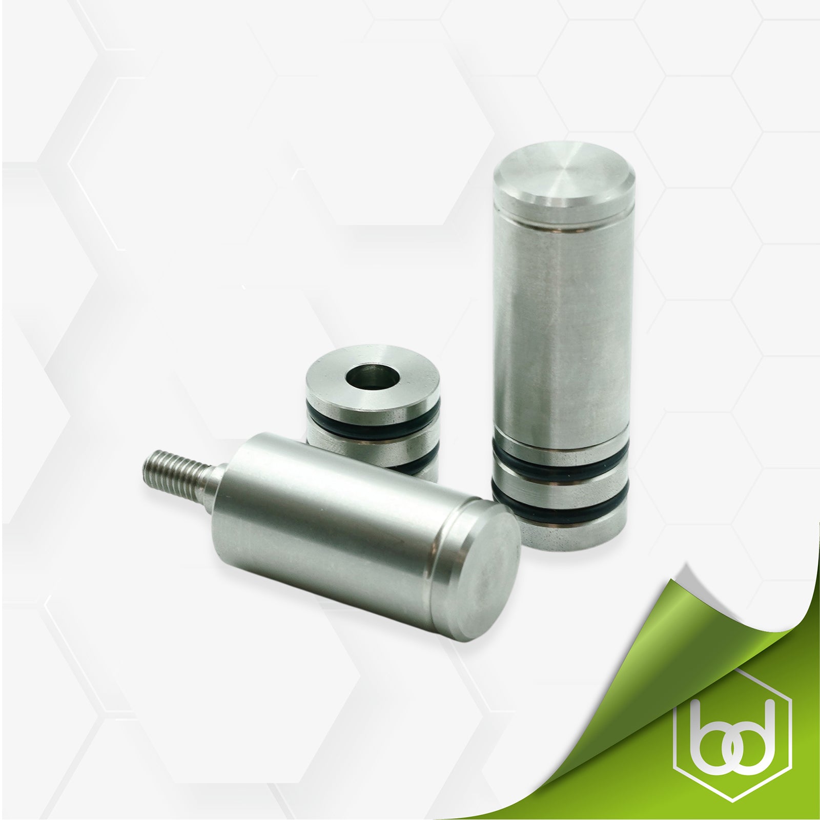 Quad Dogs® (Stainless Steel) 40mm - Pair