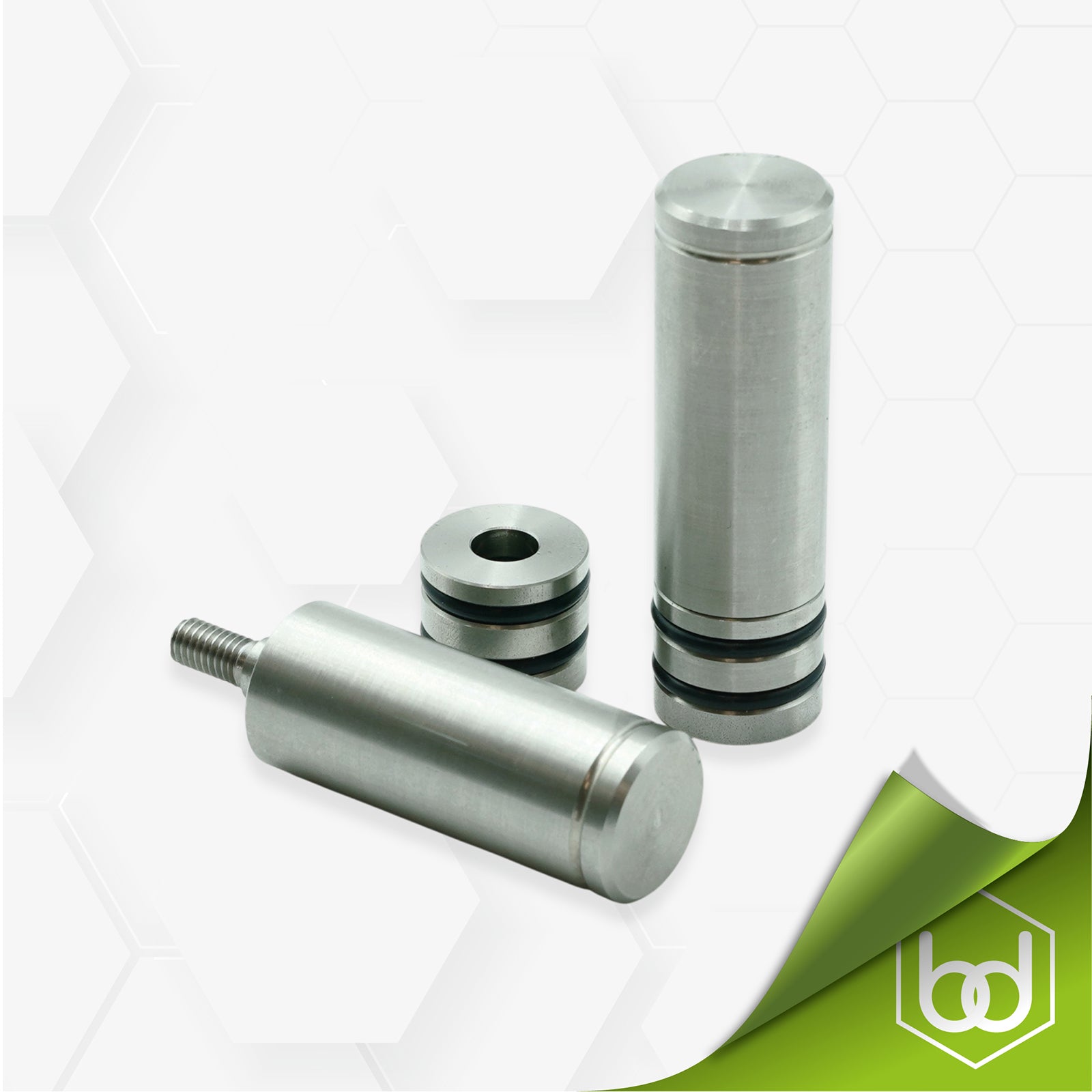 Quad Dogs® (Stainless Steel) 50mm - Pair