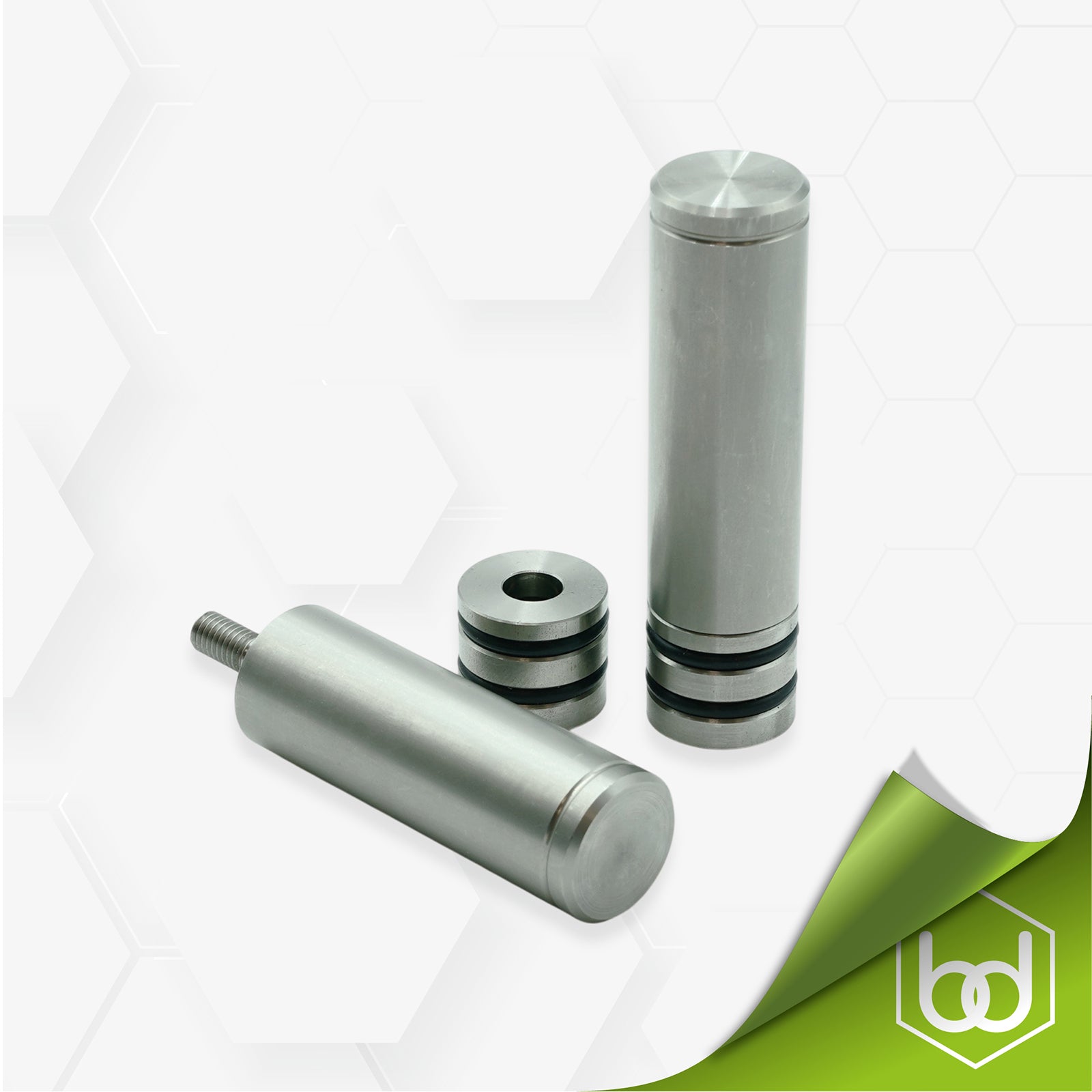 Quad Dogs® (Stainless Steel) 60mm - Pair