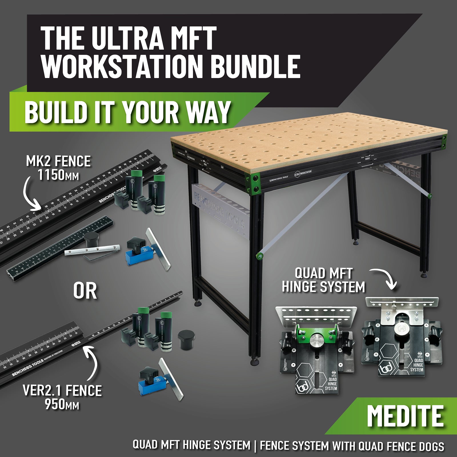 ULTRA MFT Workstation - Medite Bundle
