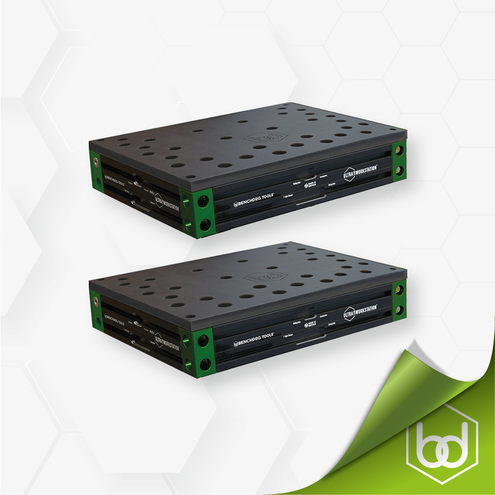 ULTRA MFT Workstation Out-Riggers Black Fibralux MR (PAIR - NO LEGS)