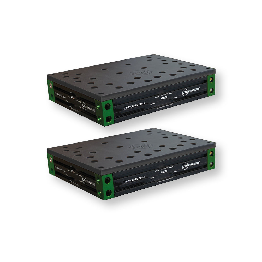 ULTRA MFT Workstation Out-Riggers Black Fibralux MR (PAIR - NO LEGS)