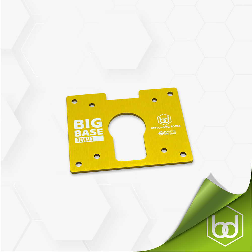 Hercules Large Router Base Plate Router Big Base - Brand Plate – Benchdog Tools