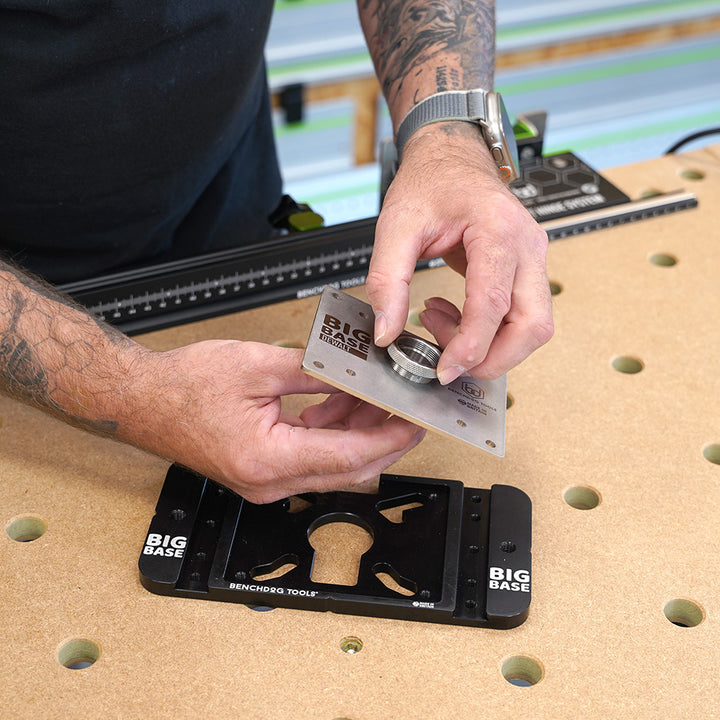 Router Big Base Guide Bush - Stainless Steel – Benchdog Tools