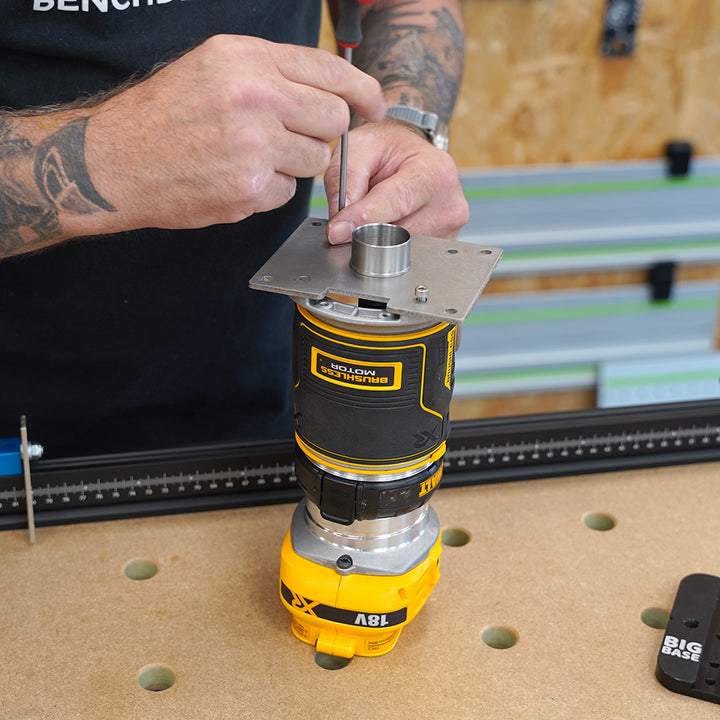 Router Big Base Guide Bush - Stainless Steel – Benchdog Tools