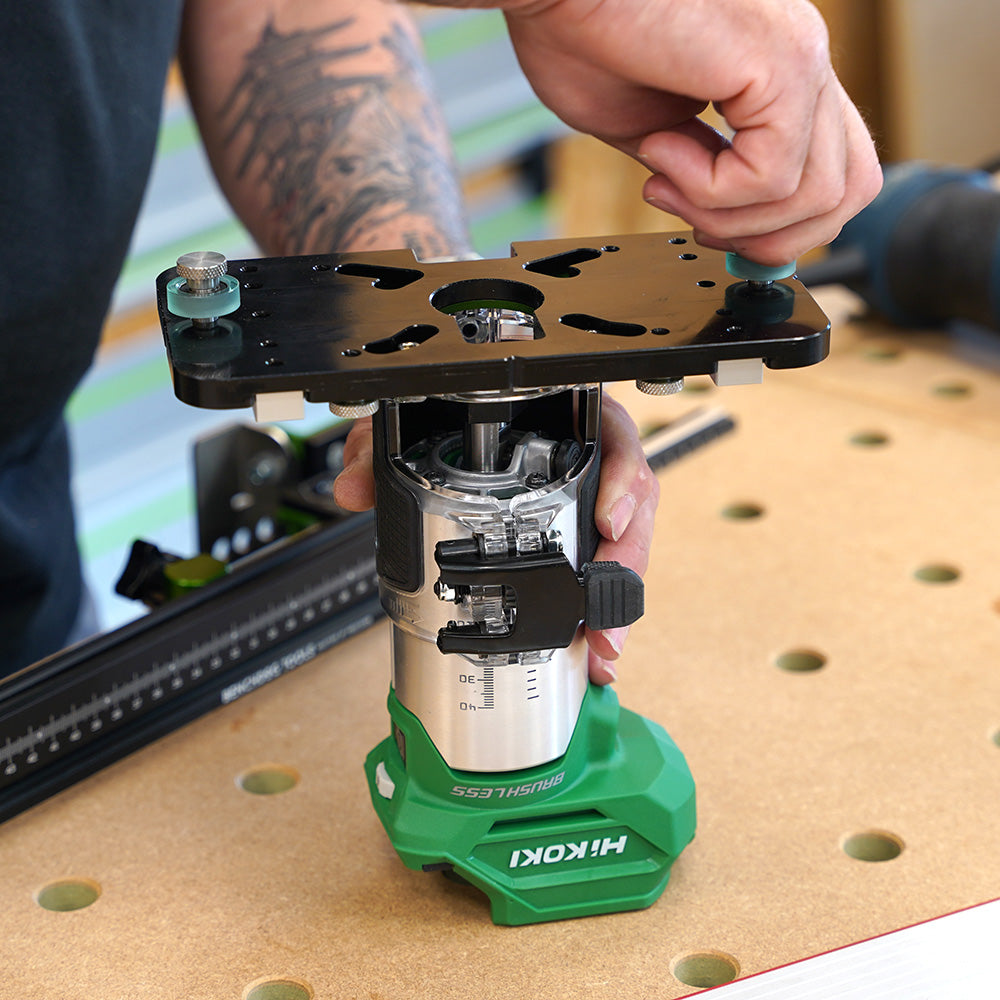 Router Big Base Centring Wheels - Pair