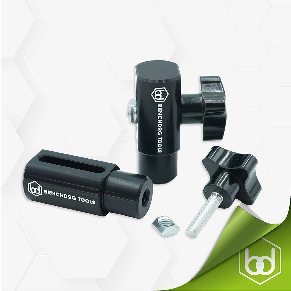 Fence Dogs Pair with Thumbscrews - Hero