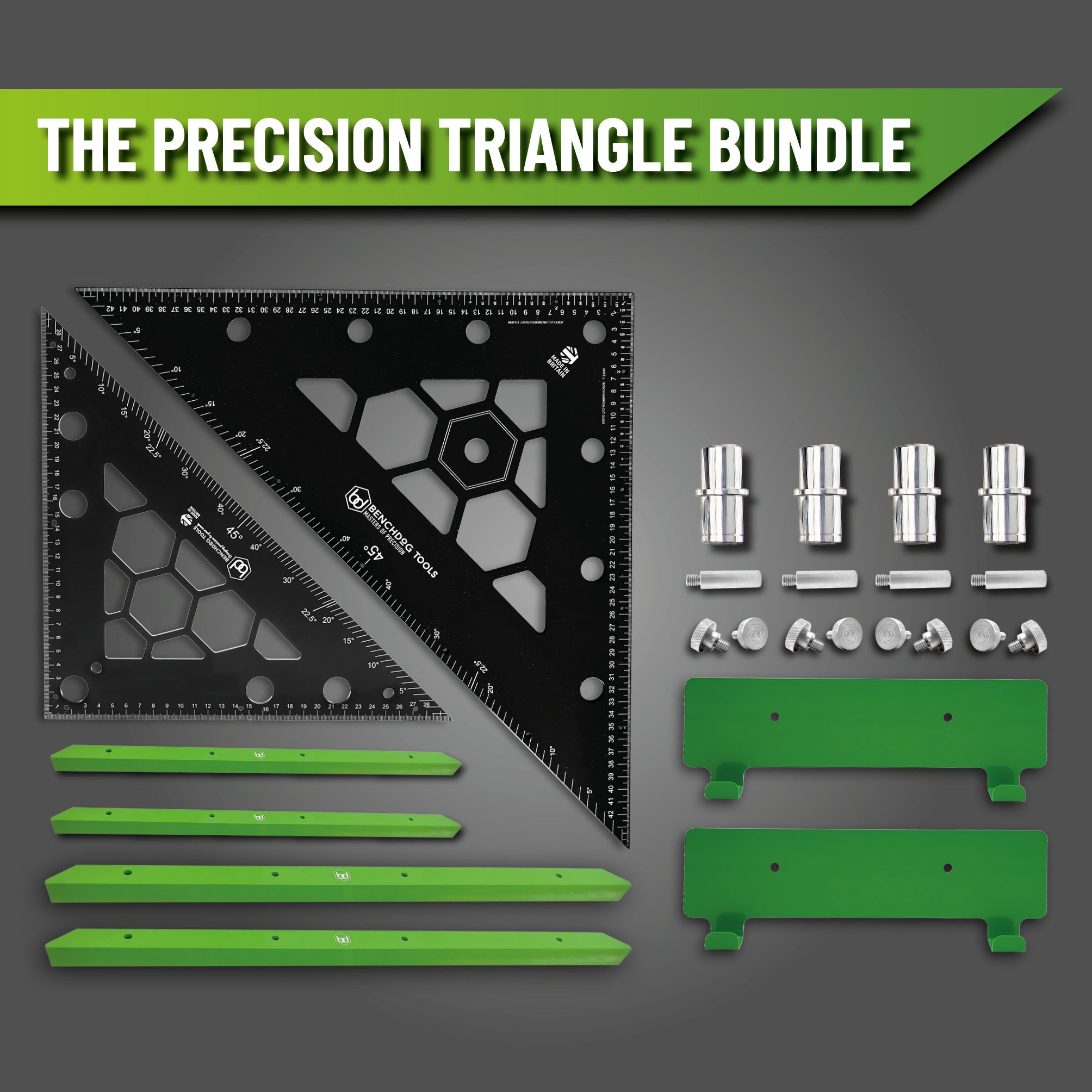 The Precision Triangle Bundle - Metric or Dual – Benchdog Tools