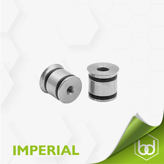 3/4" Quad Dogs™ (Stainless Steel)- 2x Bases