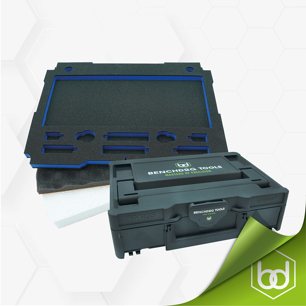 Tanos Rails Tanos Systainer³ M112 With Foam Inserts (MK3 Rail Square) – Benchdog Tools