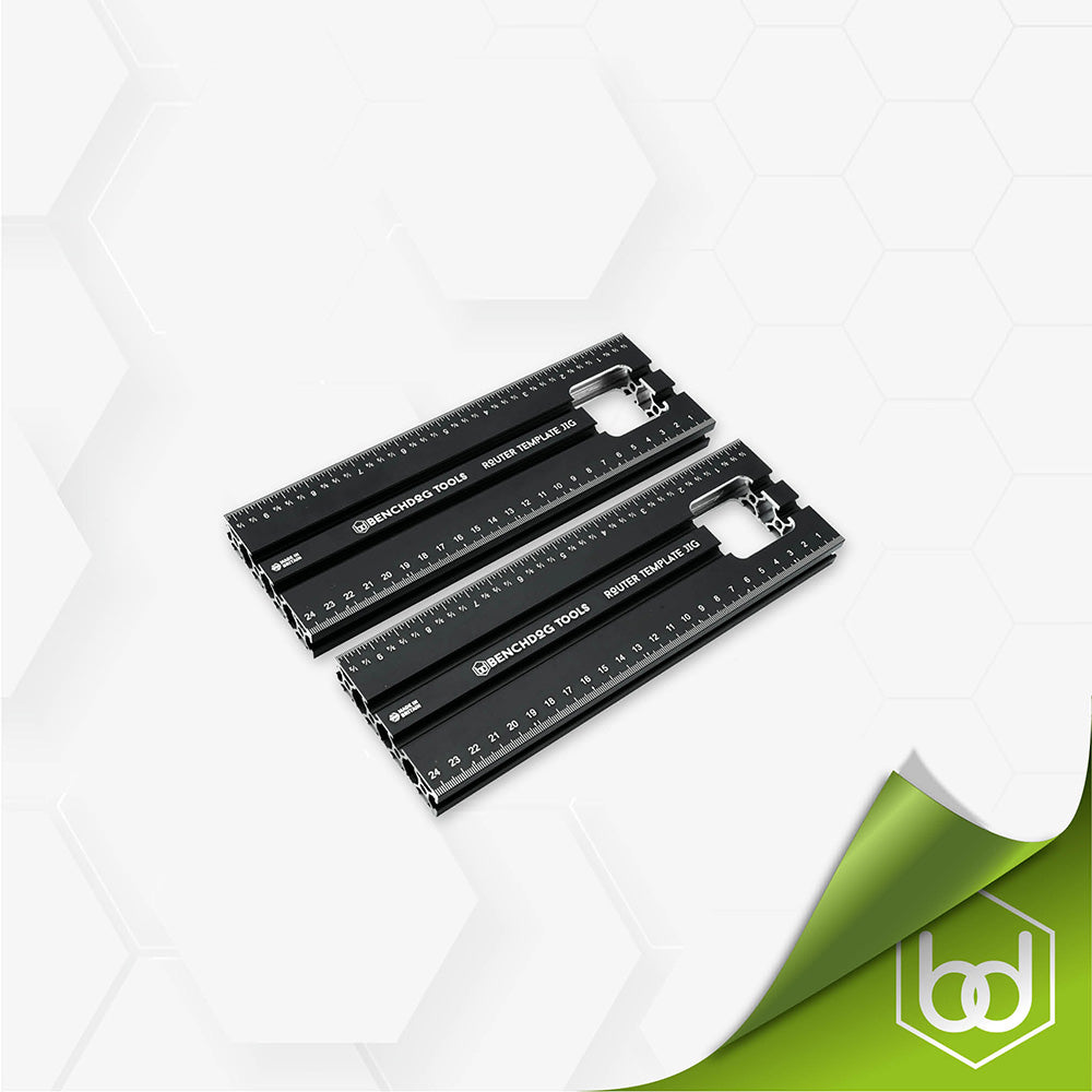 245mm Aluminium Router Template Jig (Extrusion Only)