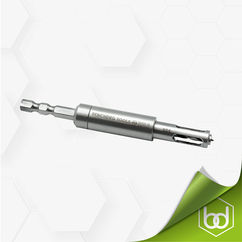 SS.Square 4mm Shelf Pin Drill Guide