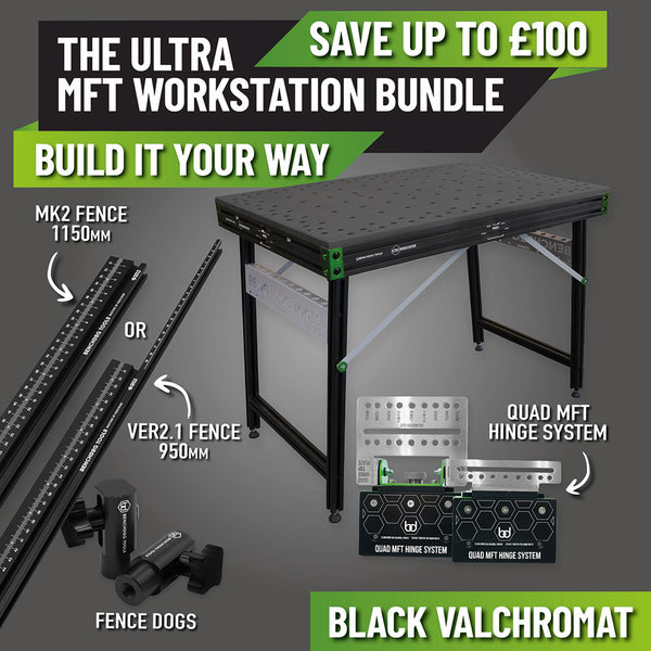 Ultra MFT Workstation - Black Valchromat Bundle - PRE ORDER - SHIPPING FROM FEB 2025