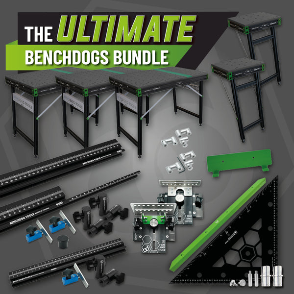 The ULTIMATE Benchdogs Bundle - 3 Table Version (FREE UK SHIPPING)