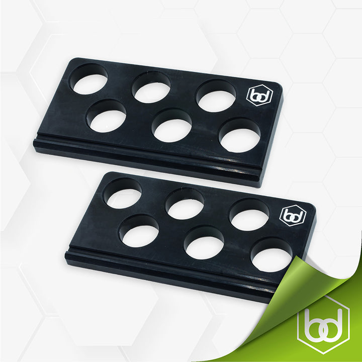 Product view for Aluminium Fence Dog Holder - MK2 Fence Edition - Twin