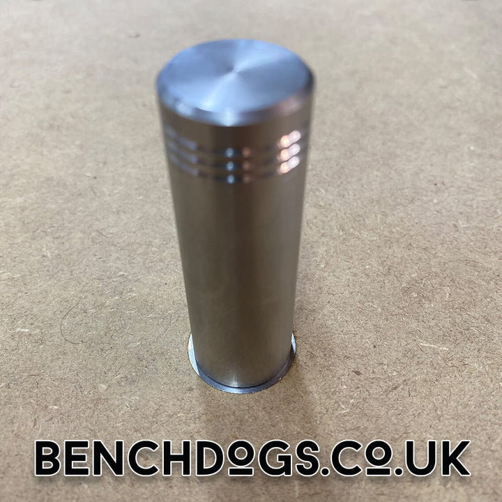 Quad Dogs™ Chamfer Top for Base • Stainless Steel in action